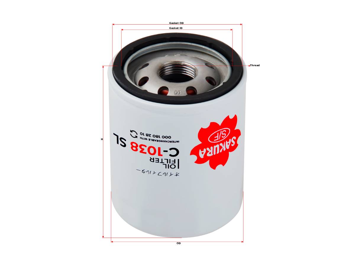 Sakura Filter C-1038 SL | Sakura Filter